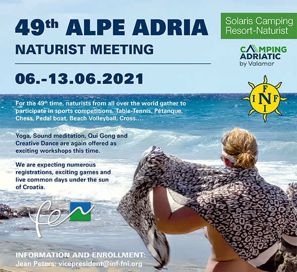 Encuentro Naturista en Croacia Alpes-Adriático.