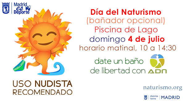 Día del Naturismo en Lago